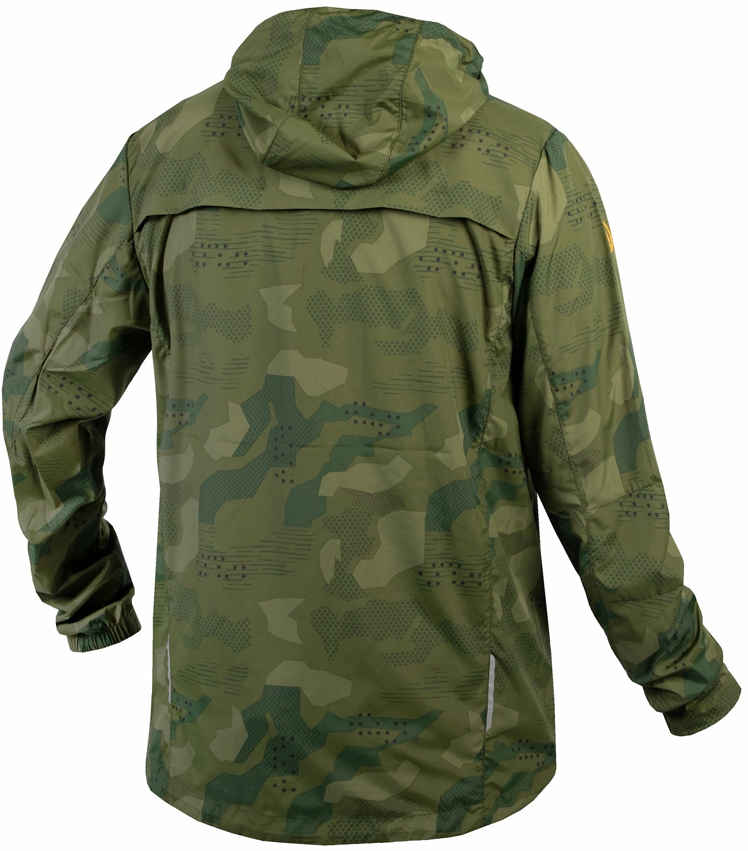 Endura Hummvee Windproof Shell Mens Cycling Jacket - Green Refresh Packable design