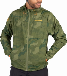 Sympathy Endura Hummvee Windproof Shell Mens Cycling Jacket - Green