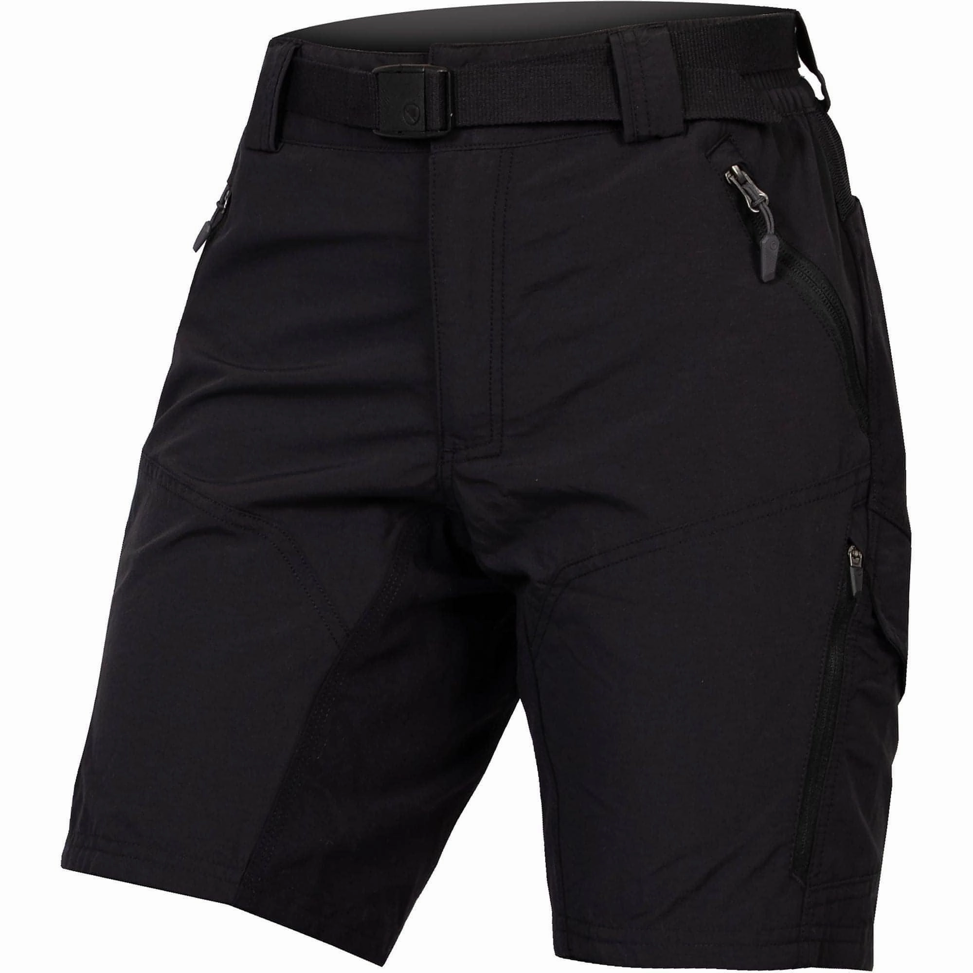 Endura Hummvee Womens Baggy Cycling Shorts With Liner - Black HygroscopicLining