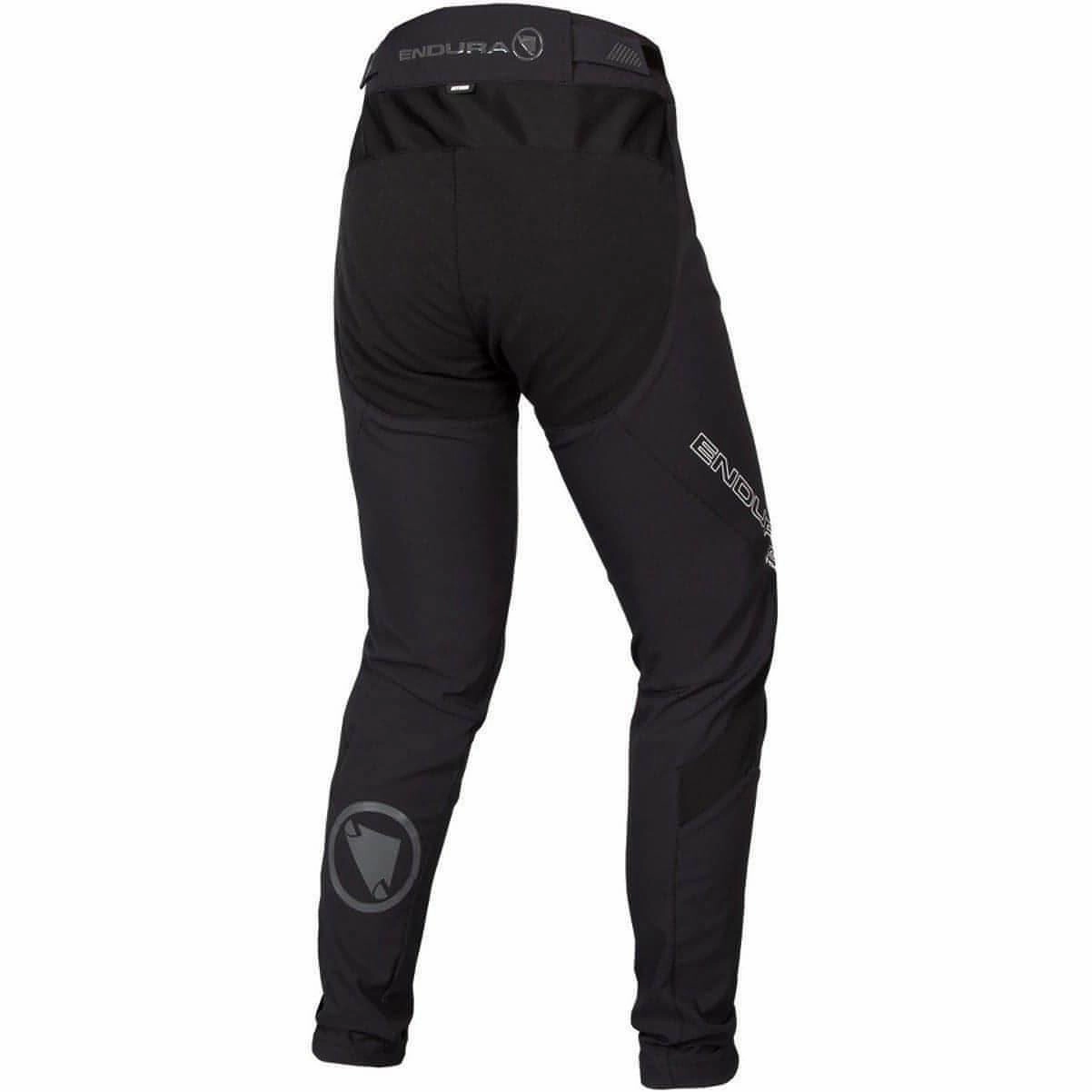 Embroidered Detail Endura MT500 Burner Womens Cycling Trousers - Black
