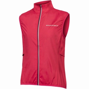 Layered Protection Urban Detail Endura Pakagilet Womens Cycling Gilet - Pink