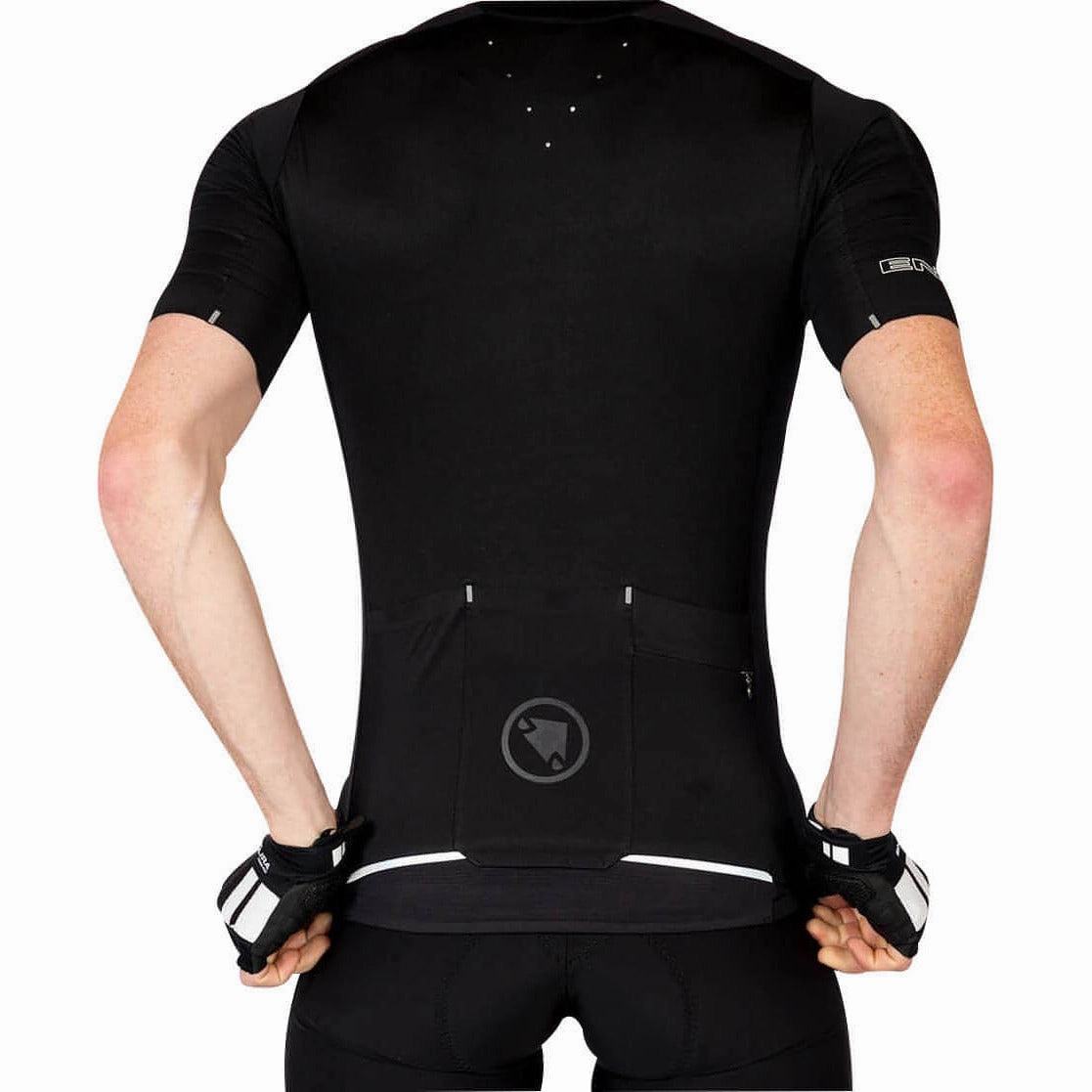 Endura Pro SL Short Sleeve Mens Cycling Jersey - Black Hobby