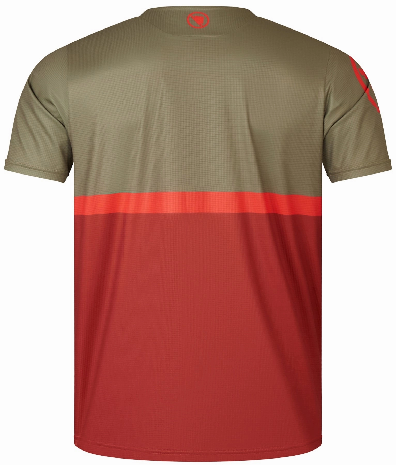 Endura SingleTrack Core II Short Sleeve Mens Cycling Jersey - Green SeamFree Edges Luggage