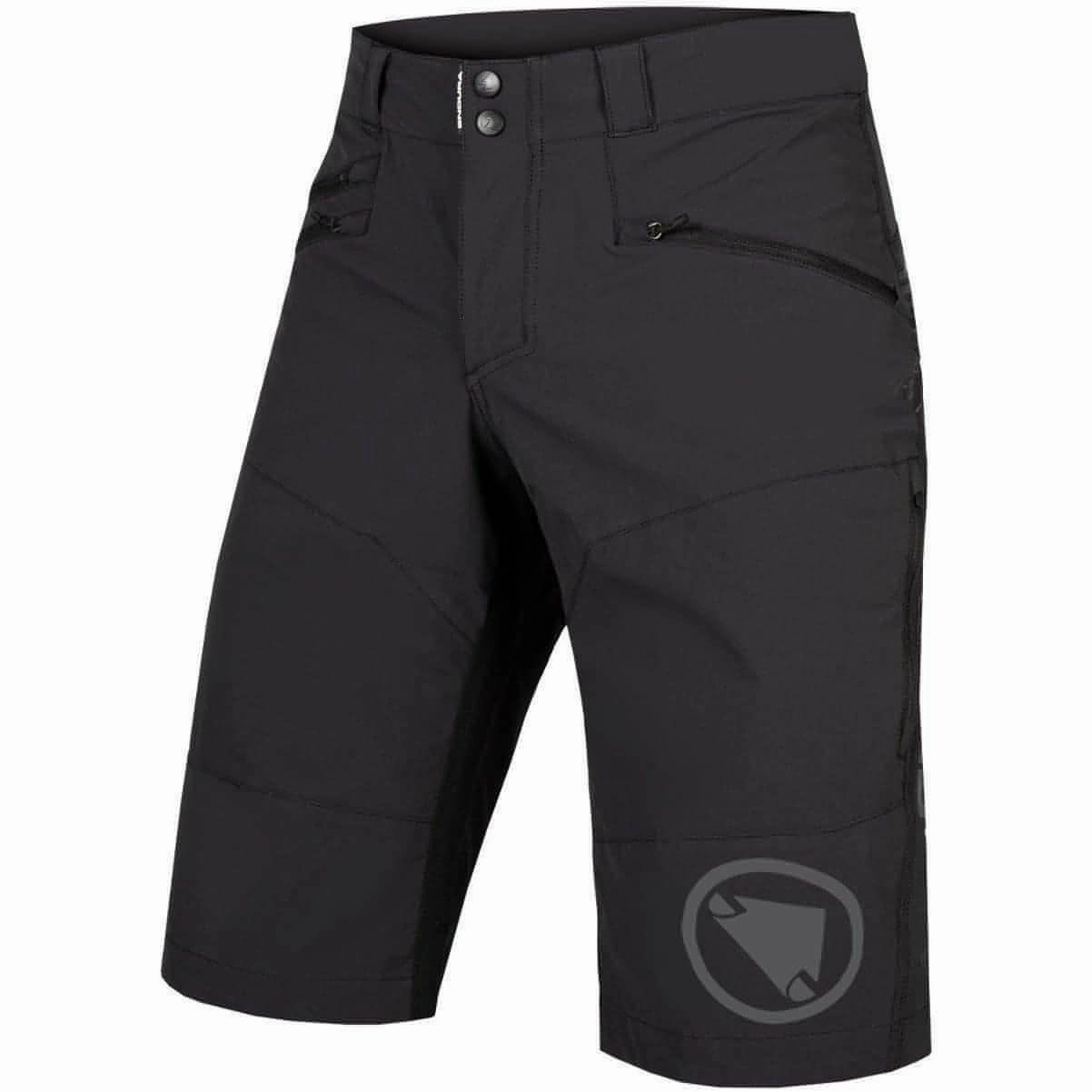 Endura Singletrack II Mens Baggy Cycling Shorts - Black wood