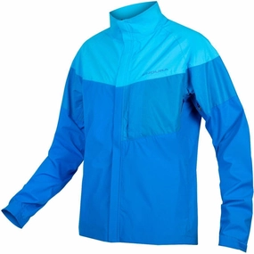 Outerwear Cozy Core Endura Urban Luminite II Waterproof Mens Cycling Jacket - Blue