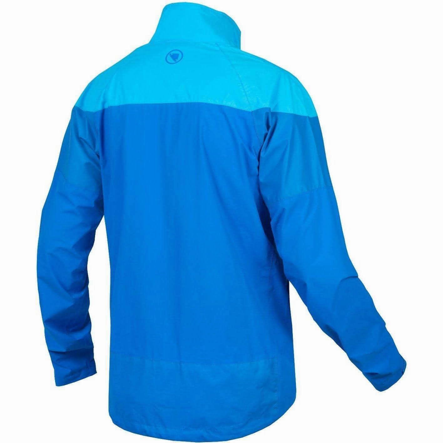 Casual Comfort Core Look Endura Urban Luminite II Waterproof Mens Cycling Jacket - Blue