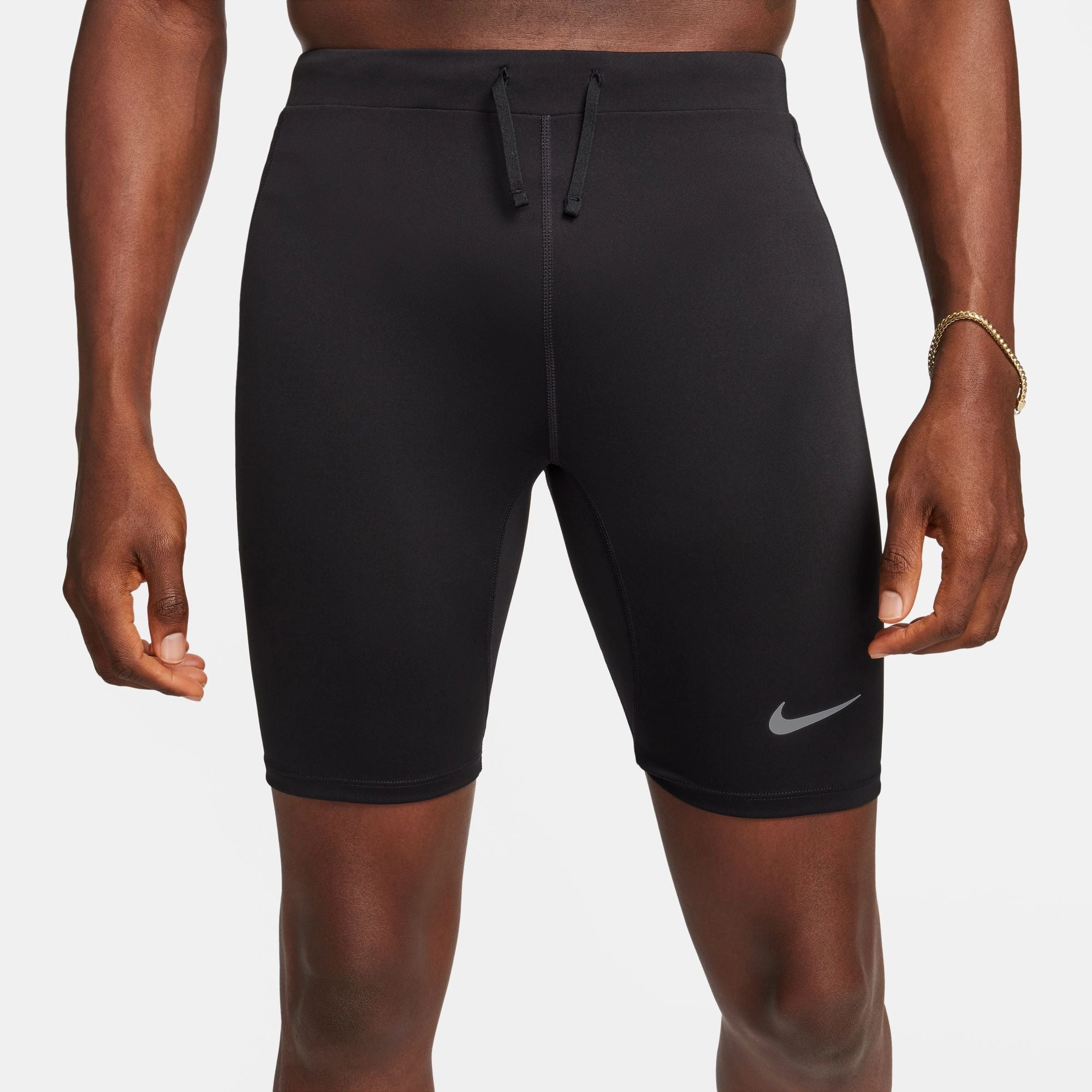 NoSlipWaistband Nike Men's Dri-FIT Half Tights Black