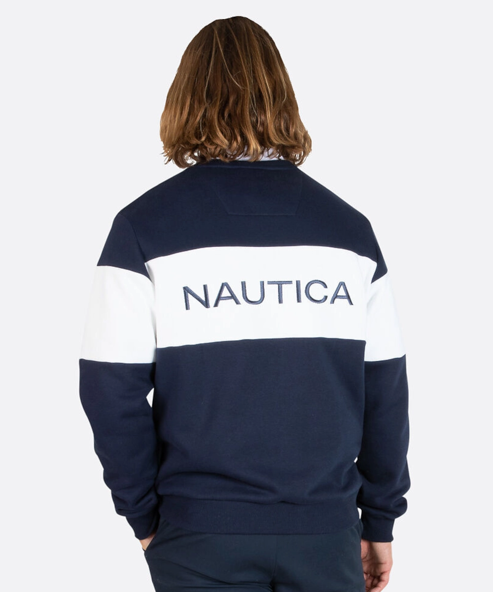Nautica Falcon Sweatshirt (Dark Navy) Breathable Lamination