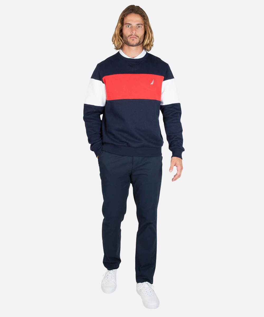Nautica Falcon Sweatshirt (Dark Navy) Move Fast