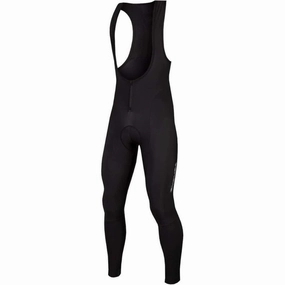 Summer Wear Anti Odor Airy Feel Endura FS260-Pro Thermo II Mens Cycling Bib Tights - Black