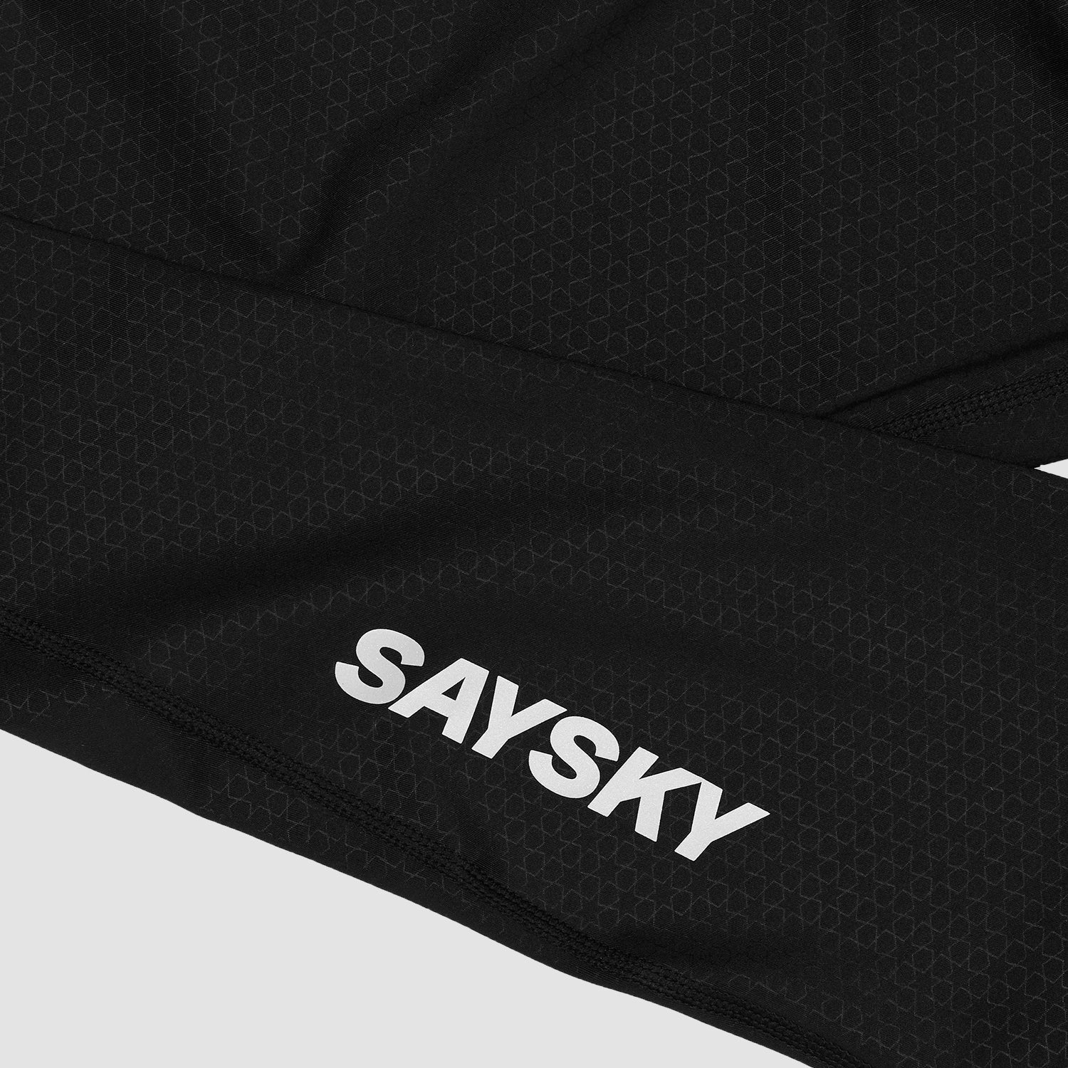 SAYSKY Men's Combat  Long Tights Black french chic Breathable mesh