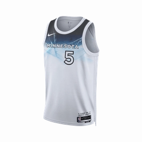 Water Resistant Nike Dri-FIT NBA 2024/25 City Edition Swingman Jersey - Anthony Edwards Minnesota Timberwolves