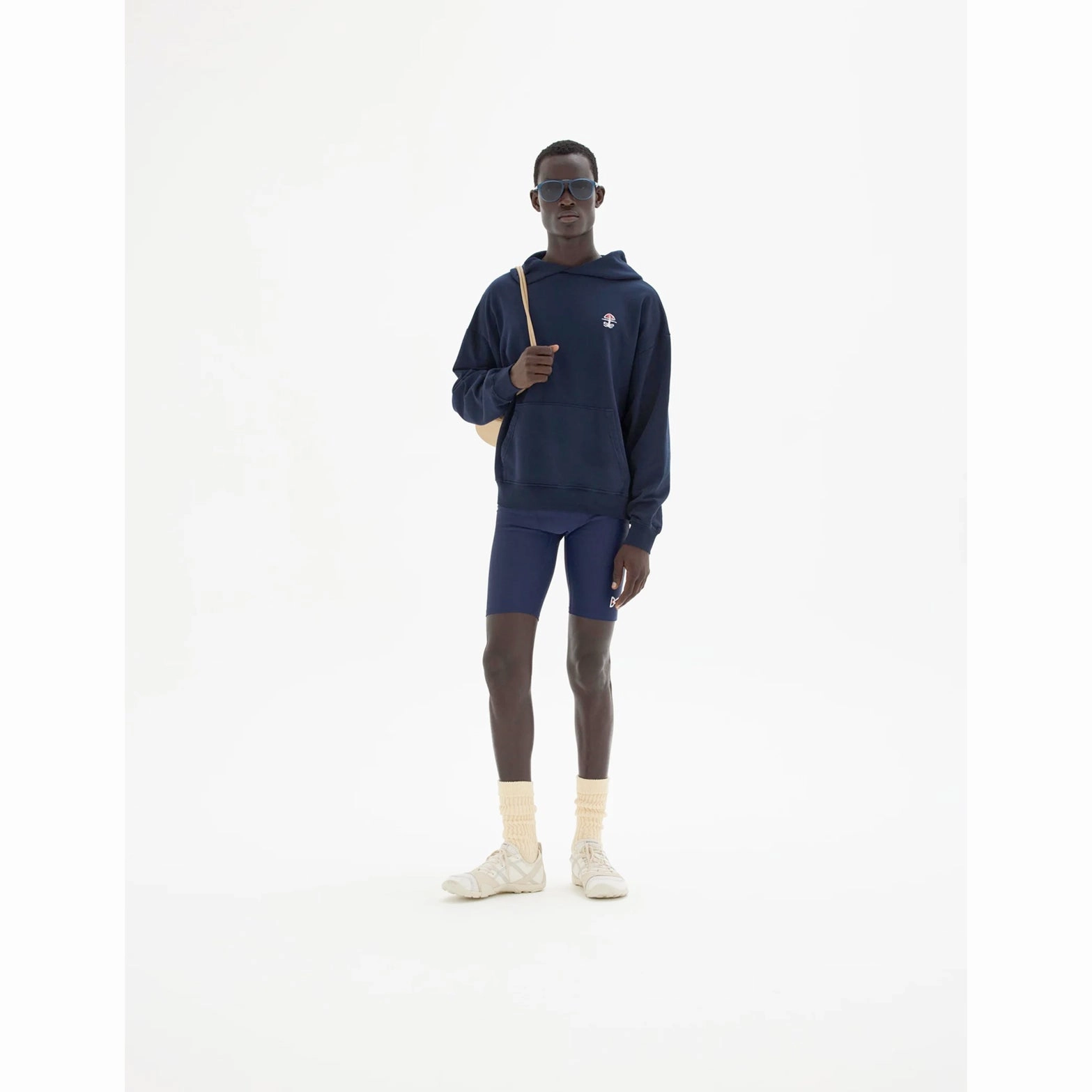 California Cotton Hoodie Chakra Navy Trend Base Fresh Glow