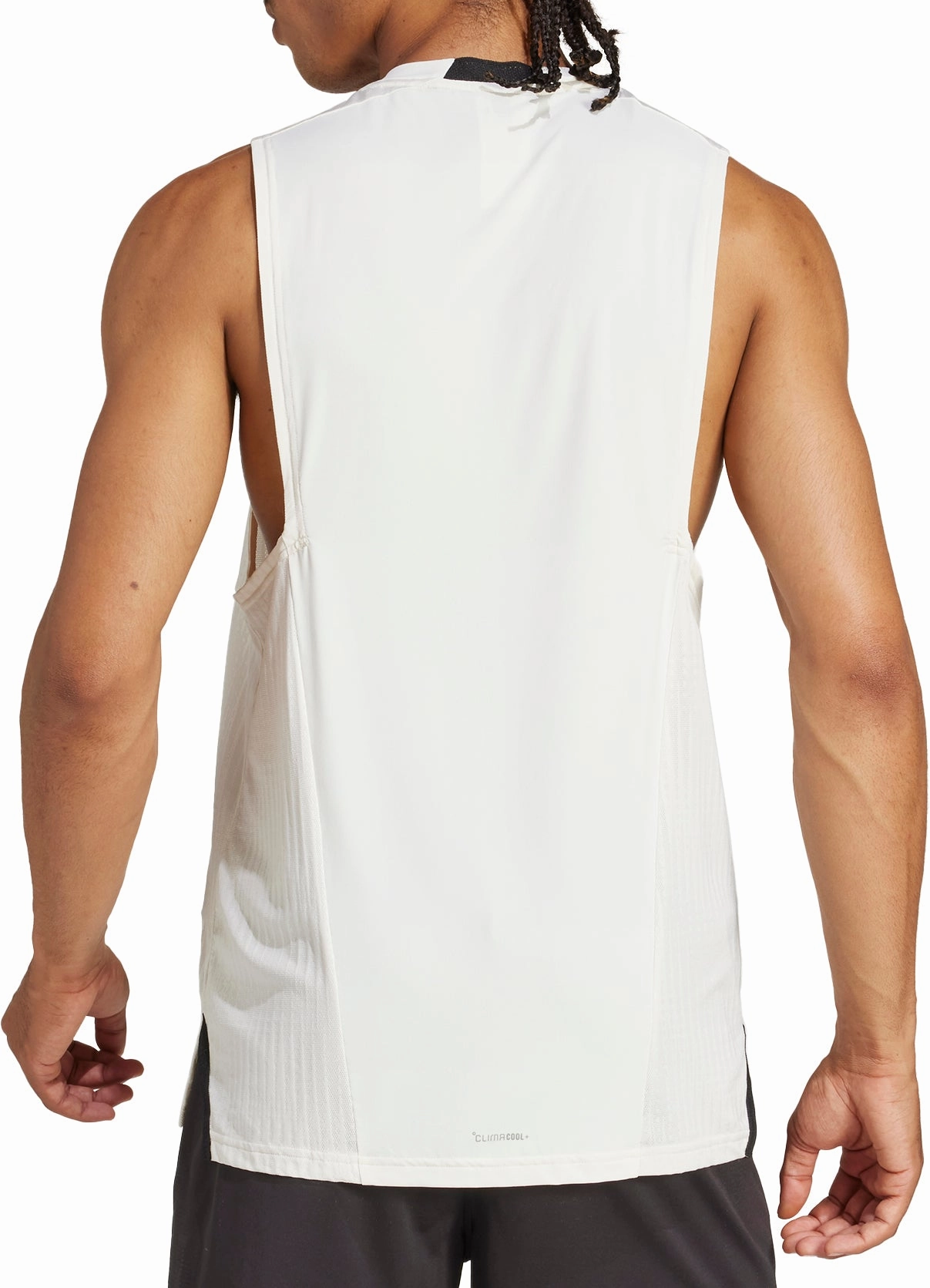 adidas Designed For Training Intensity Mens Training Vest - White OdorControlClothing