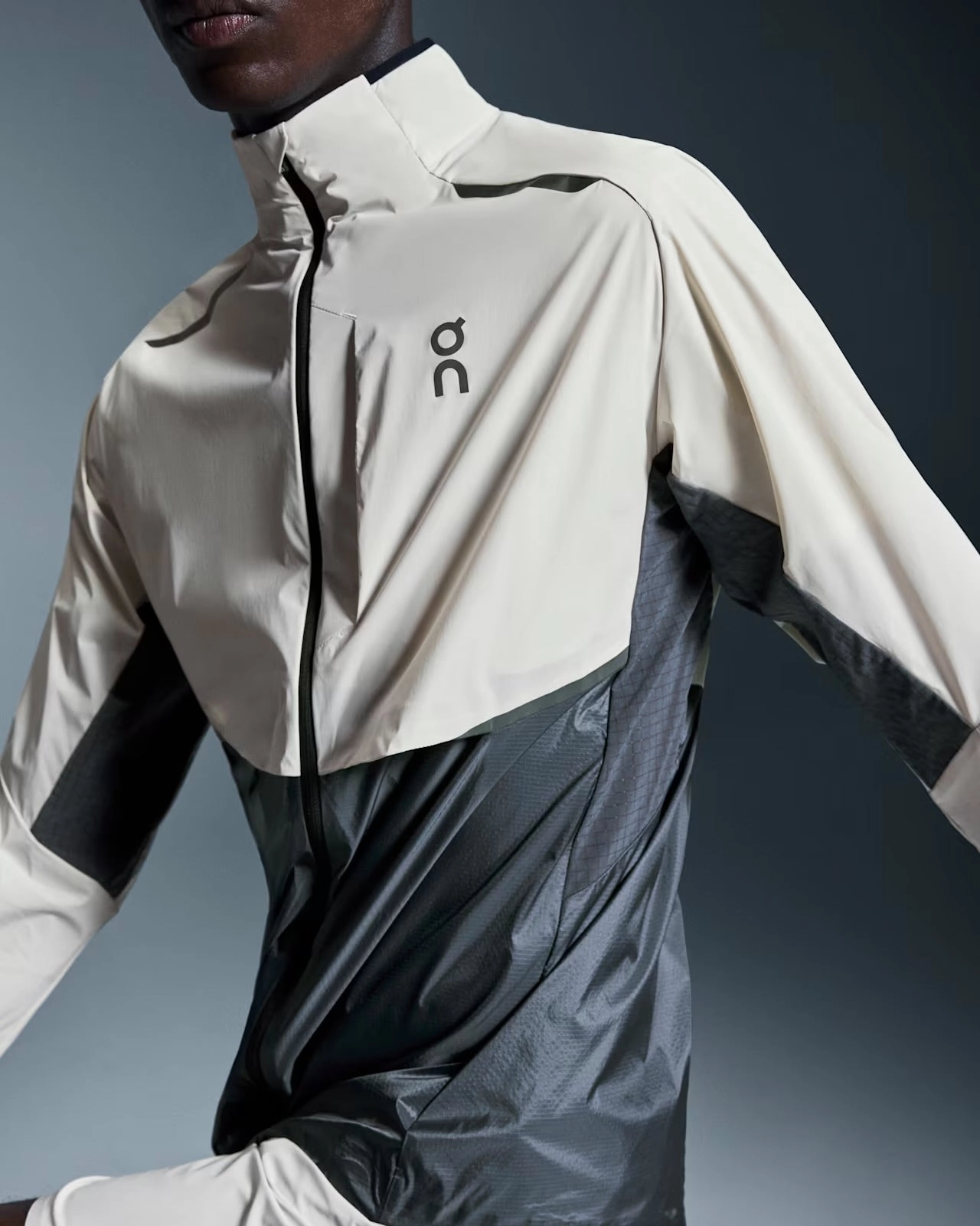 Classic Ribbed Cuffs Men's Weather Jacket