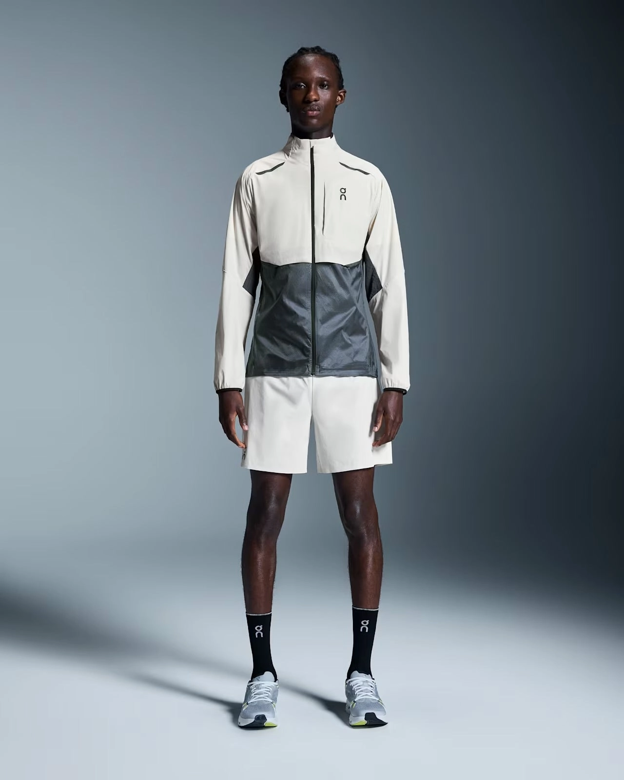 Softshell Coating Oversized Silhouette Men's Weather Jacket