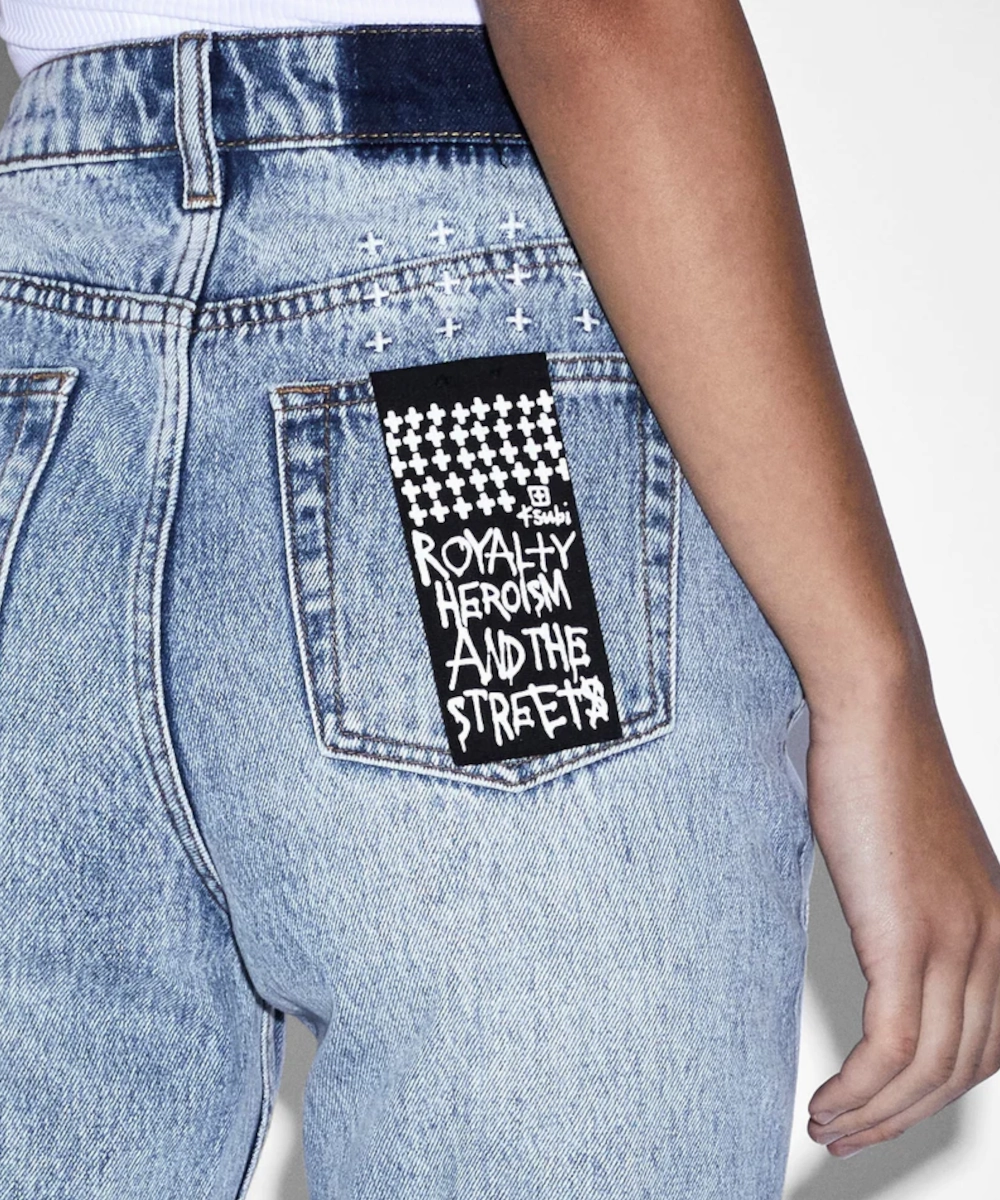 Ksubi Nine O Lifetime Panel Jeans (Blue Denim) Meta Mood