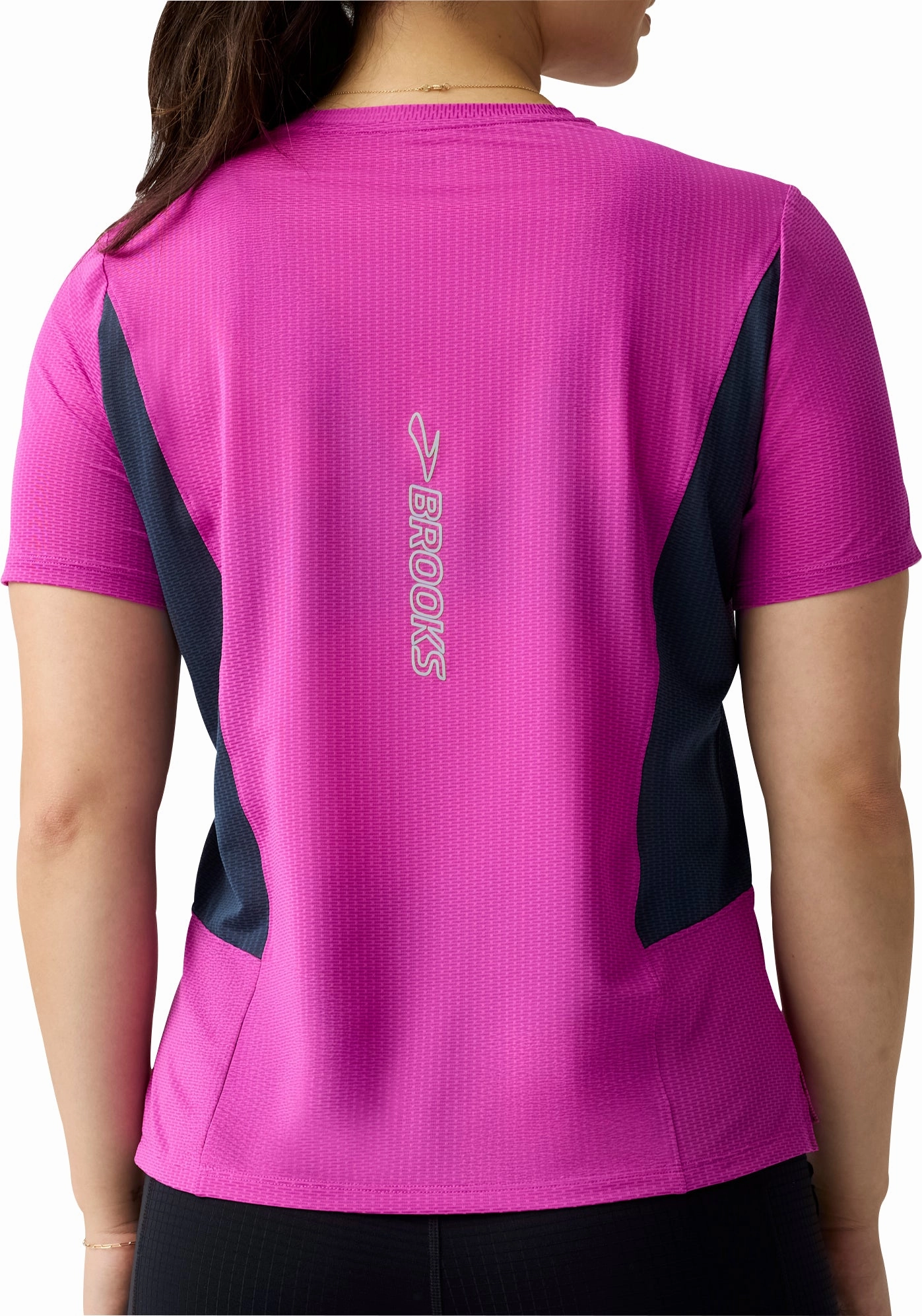 Brooks High Point 2.0 Short Sleeve Womens Running Top - Purple safe for skin