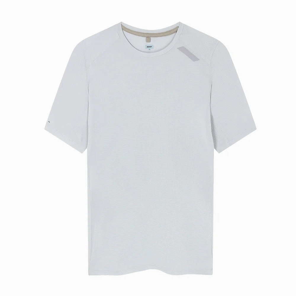 Neat Edge Men's Eco Tech Tee Grey