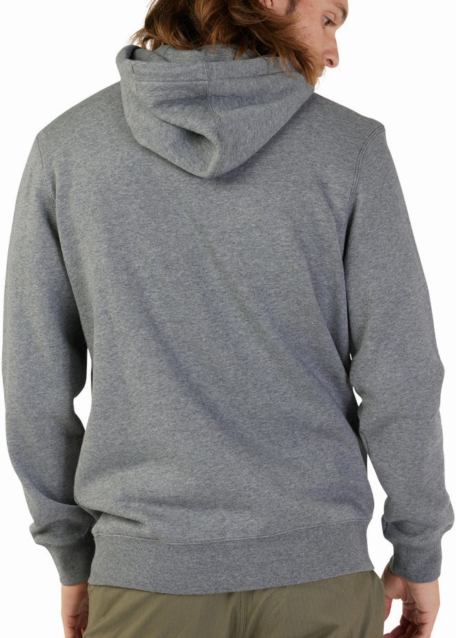 Bonded Seam Construction NonIrritating Edges Fox Absolute Mens Cycling Hoody - Grey