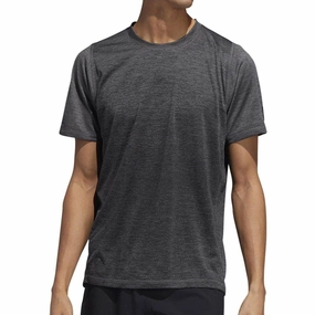 adidas Freelift 360 Gradient Graphic Short Sleeve Mens Training Top - Grey TemperatureControlTechnology