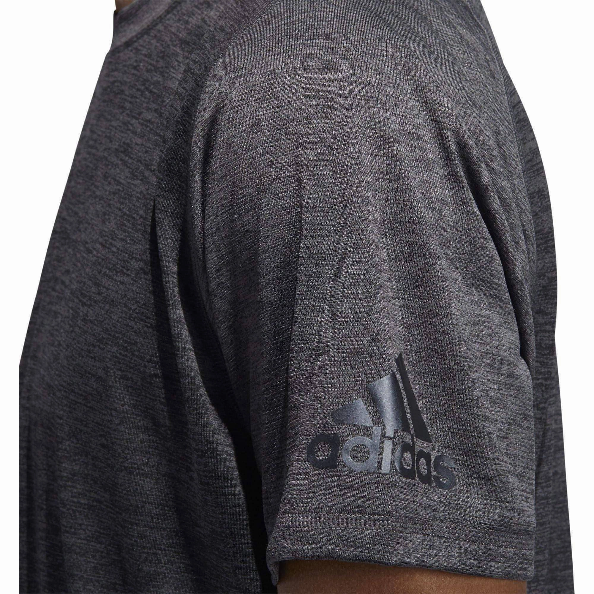 Night Charm Cloud Core adidas Freelift 360 Gradient Graphic Short Sleeve Mens Training Top - Grey
