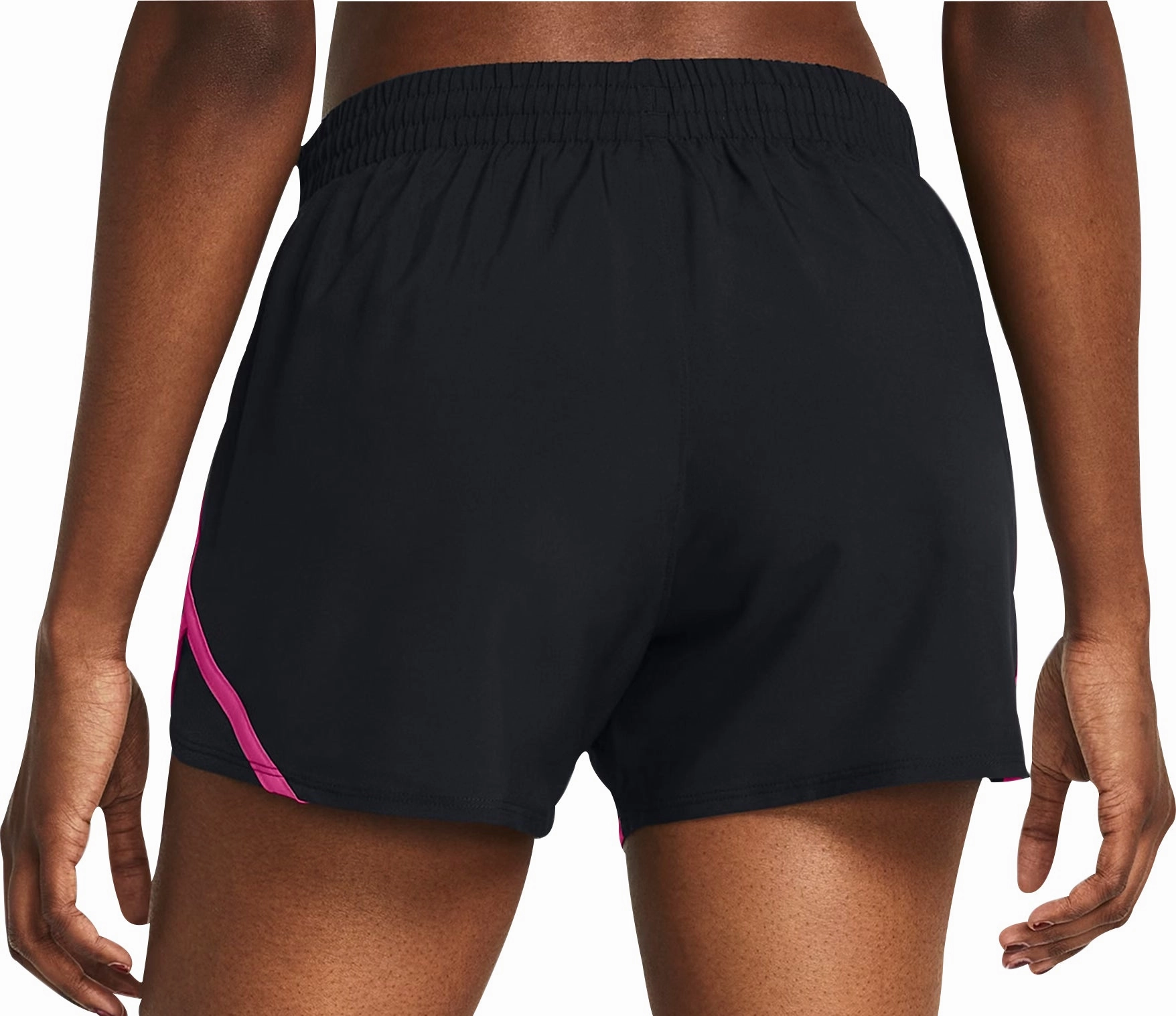 Everyday Feel Under Armour Fly By 3 Inch Womens Running Shorts - Black