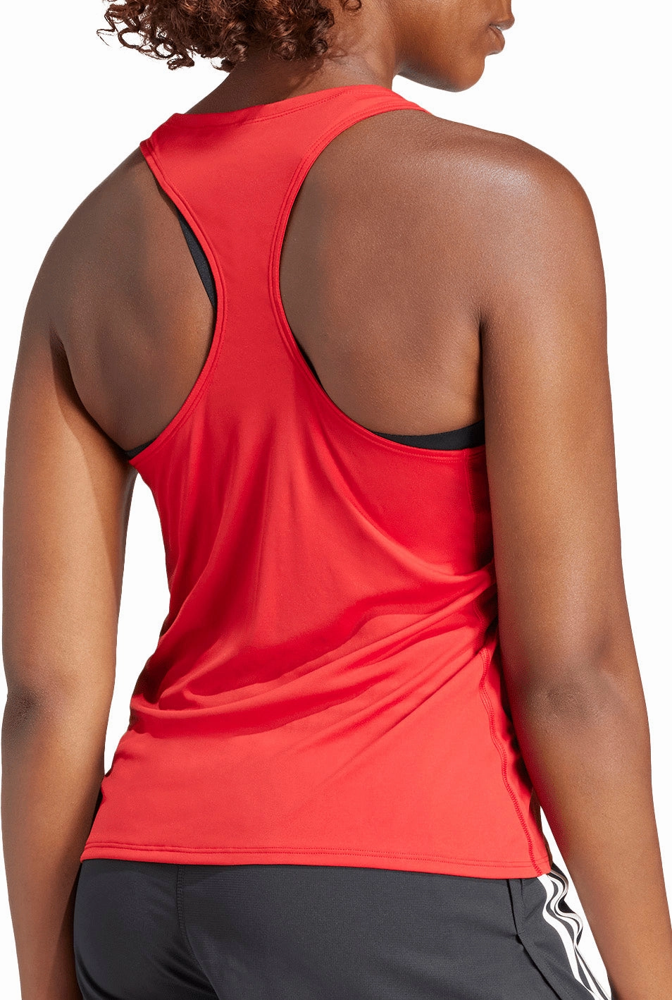 Thermal regulation adidas Adizero Essentials Womens Running Vest Tank Top - Red