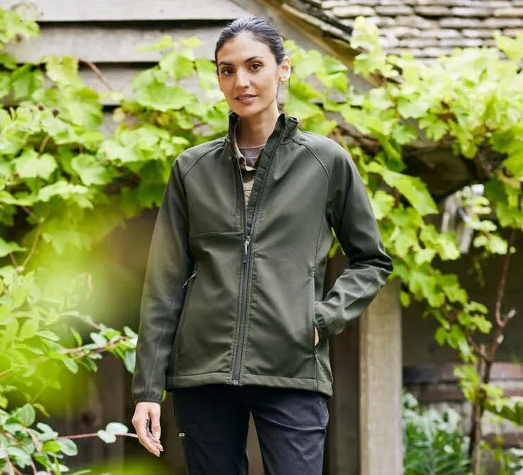Expert Ladies Basecamp Softshell Jacket | BLACK Downtown Cool
