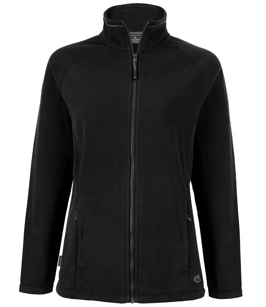 Expert Ladies Miska 200 Micro Fleece Jacket | BLACK Relax Vibe Sustainable Manufacturing