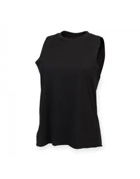 High Neck Vest | BLACK Love Glow
