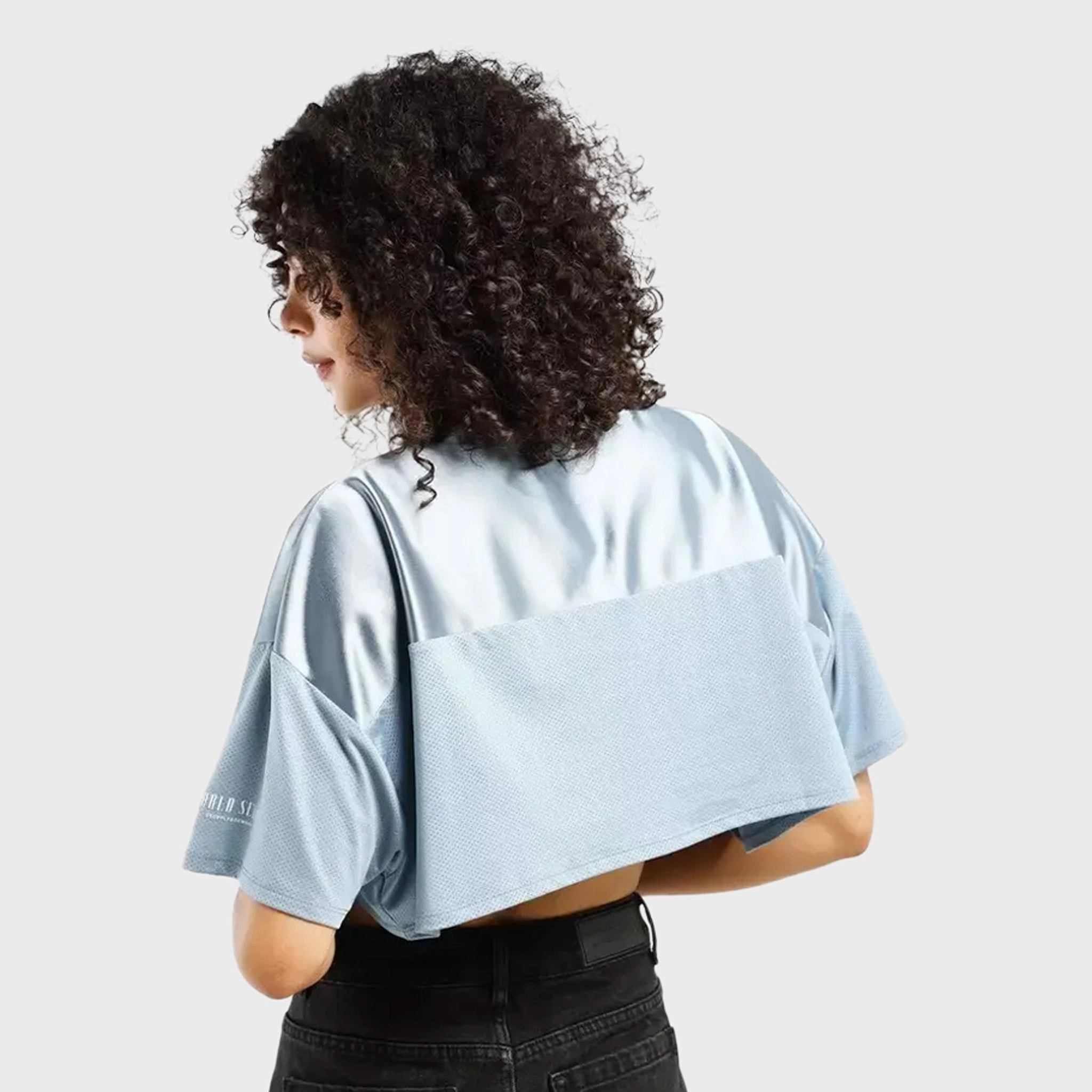 Supply & Demand Women's Fyre Club T-shirt / Dusty Blue Easy Layer