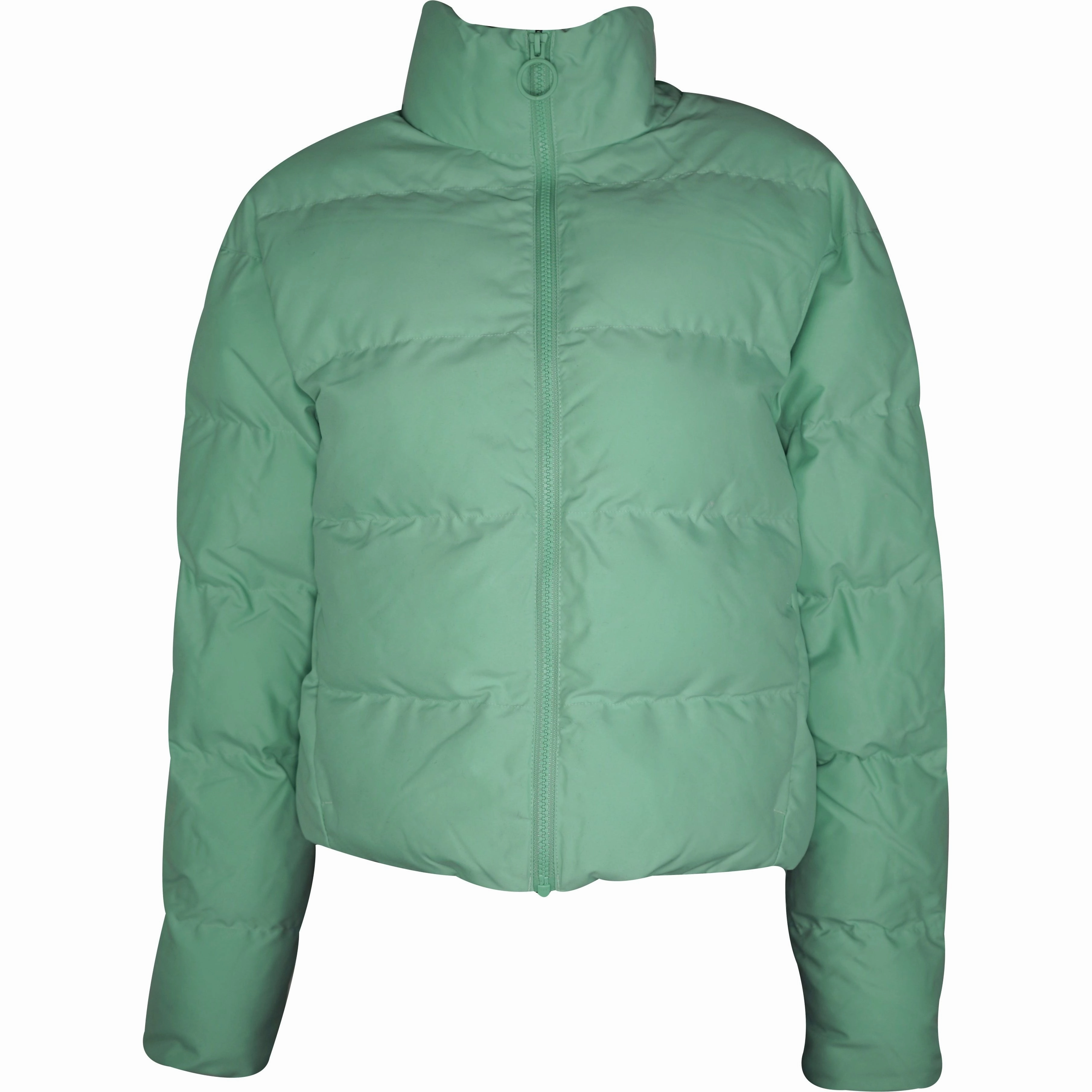Gymshark Womens Puffer Jacket - Green Spark Soul LightweightMaterial