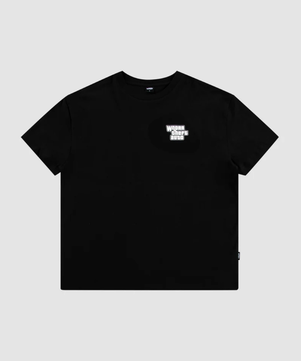 WNDRR Most Wanted Box Fit Tee (Black) Tulle Soul
