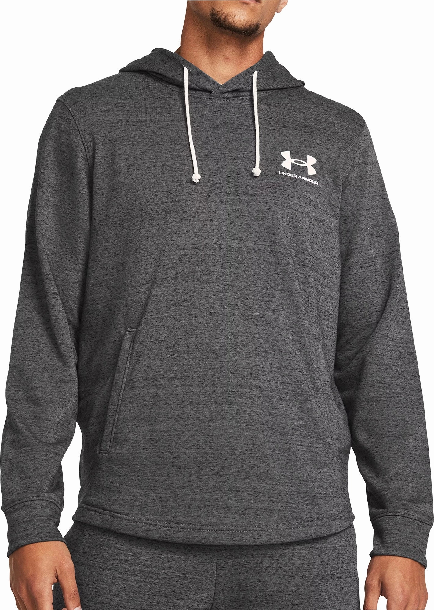 Craft Soul Bold Core Under Armour Rival Terry Mens Training Hoody - Grey