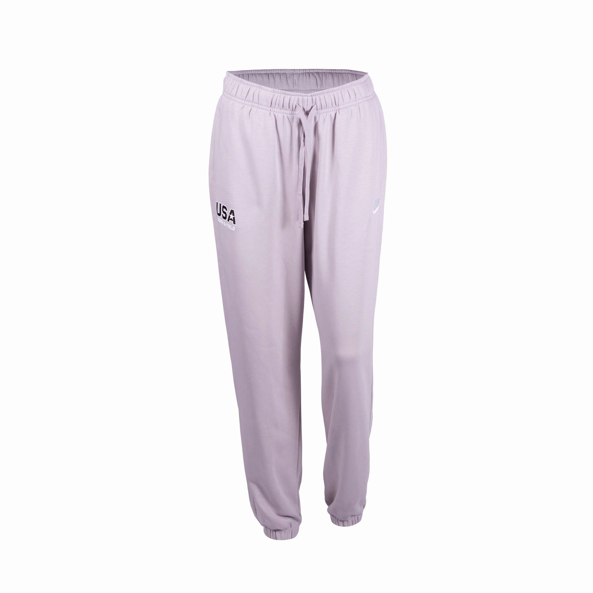 Tapered leg Nike USATF Women's Sportswear Club Fleece Pants