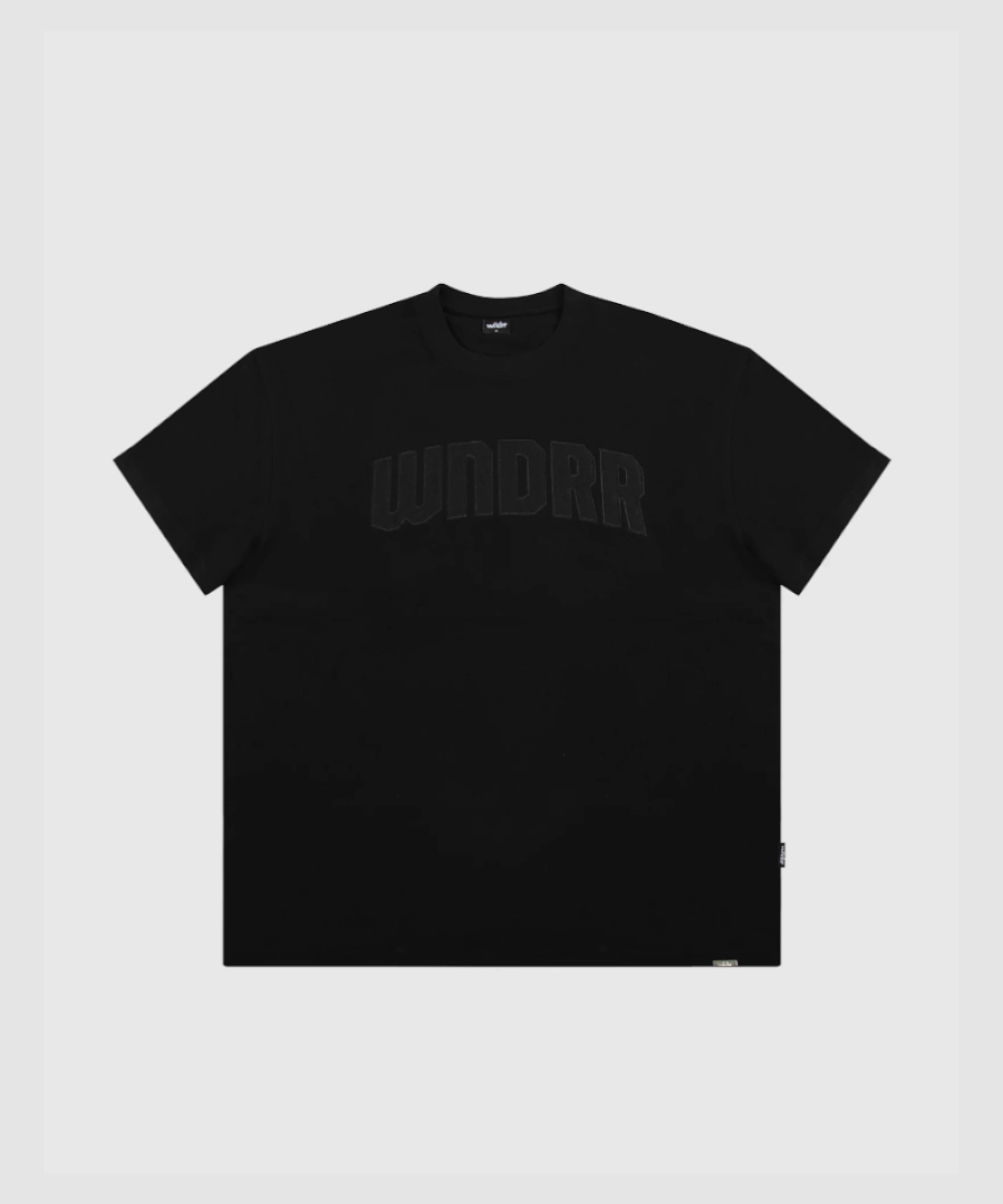FlexibleCollarDesign WNDRR Arch French Terry Tee (Black)