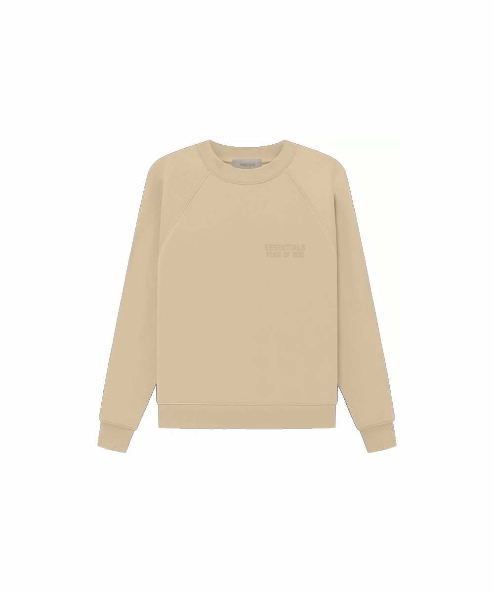 Joy Ease Fear Of God ESSENTIALS Crewneck (Sand)