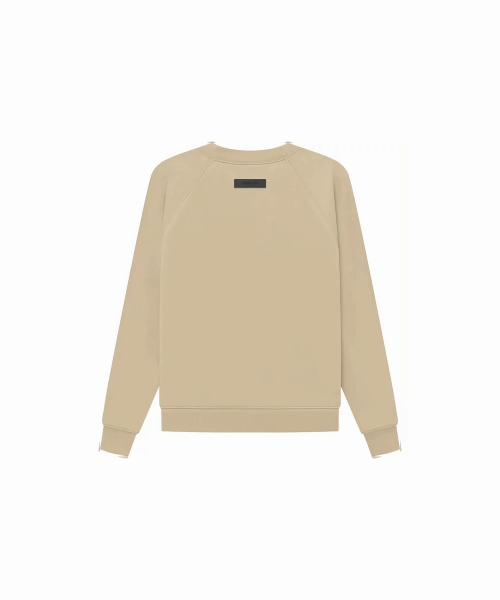 Fear Of God ESSENTIALS Crewneck (Sand) SustainableProduction Hike Fit