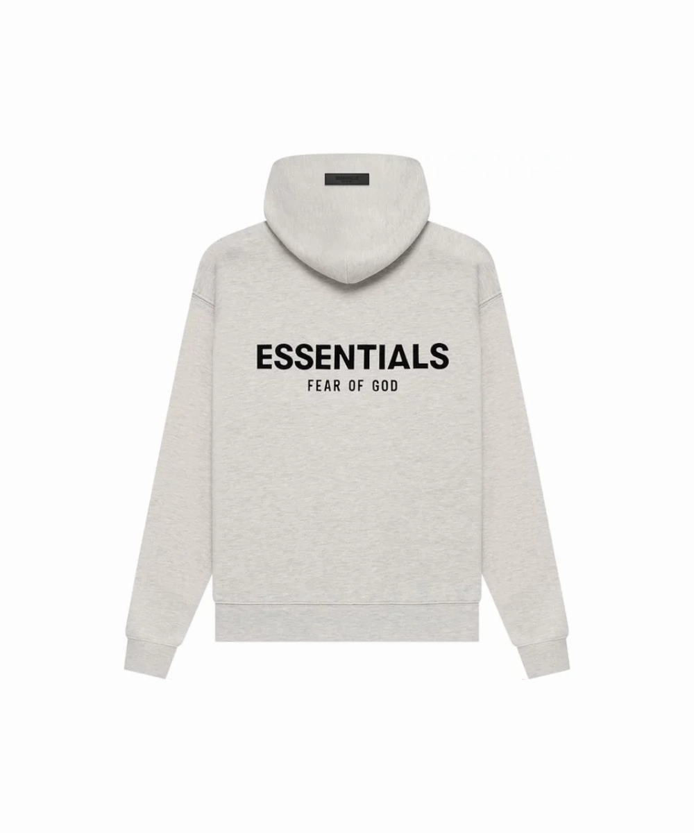 Fear of God ESSENTIALS Hoodie (Light Oatmeal) LowProfile