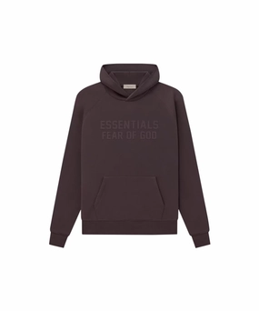 FadeResistant Color VentilatedKnit Fear Of God ESSENTIALS Hoodie (Plum)