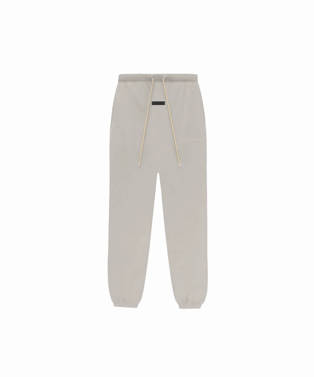 River Core EcoFriendly Dye Fear Of God ESSENTIALS Sweatpants FW23 (Silver Cloud)