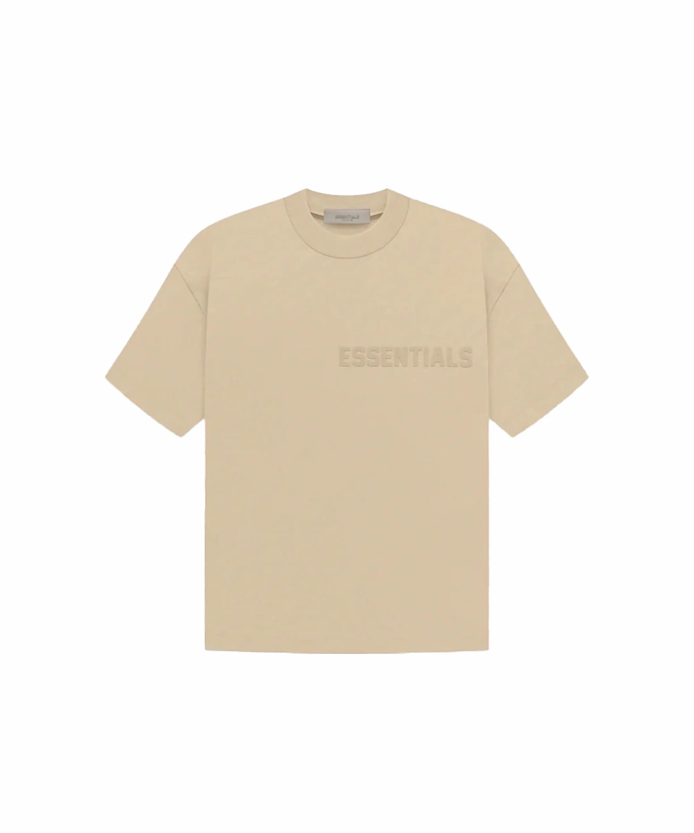 Fear Of God ESSENTIALS Tee SS23 (Sand) Clear Tone