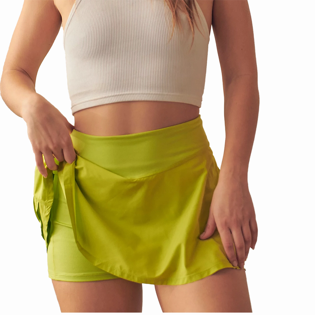 Fade Resistant Material UV resistant Free People See You on the Court Skort