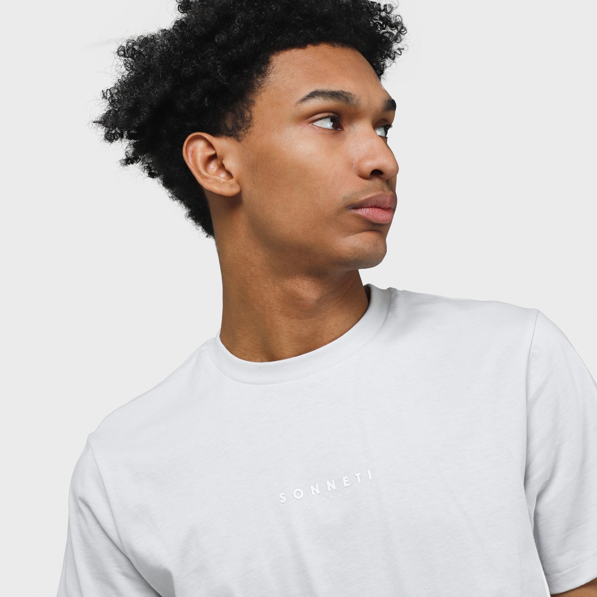 high - torque Seamless construction Sonneti London T-shirt / Glacier Grey