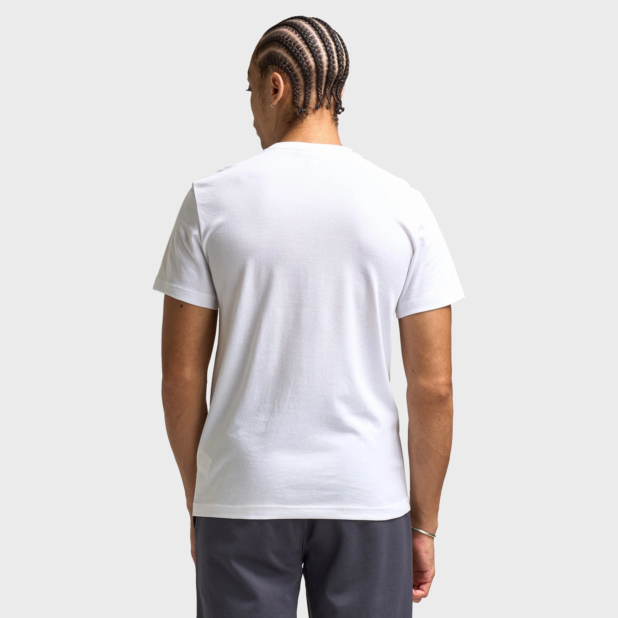 Lacoste Core T-shirt / White Resistant to fading Anti - wrinkle