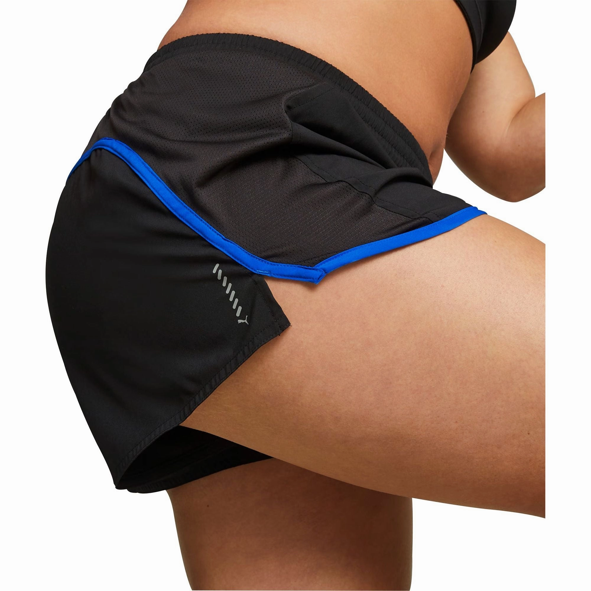 Outdoor Ready Puma Favourite Velocity 3 Inch Womens Running Shorts - Black