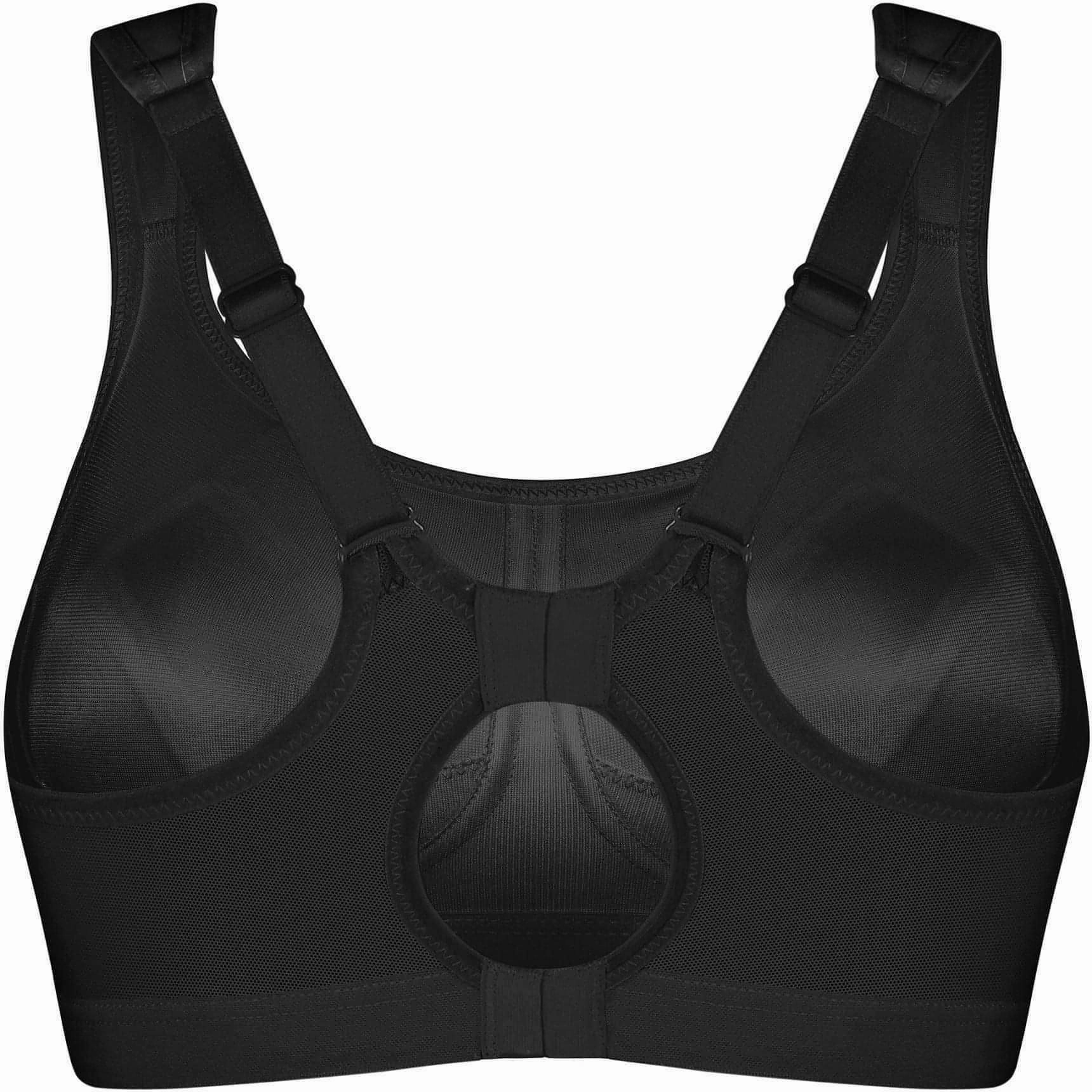 sandal Shock Absorber Active Multi Womens Sports Bra - Black