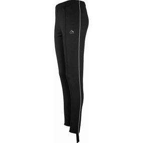 Laser Cut Perforations More Mile Essentials Mens Running Tracksters - Black