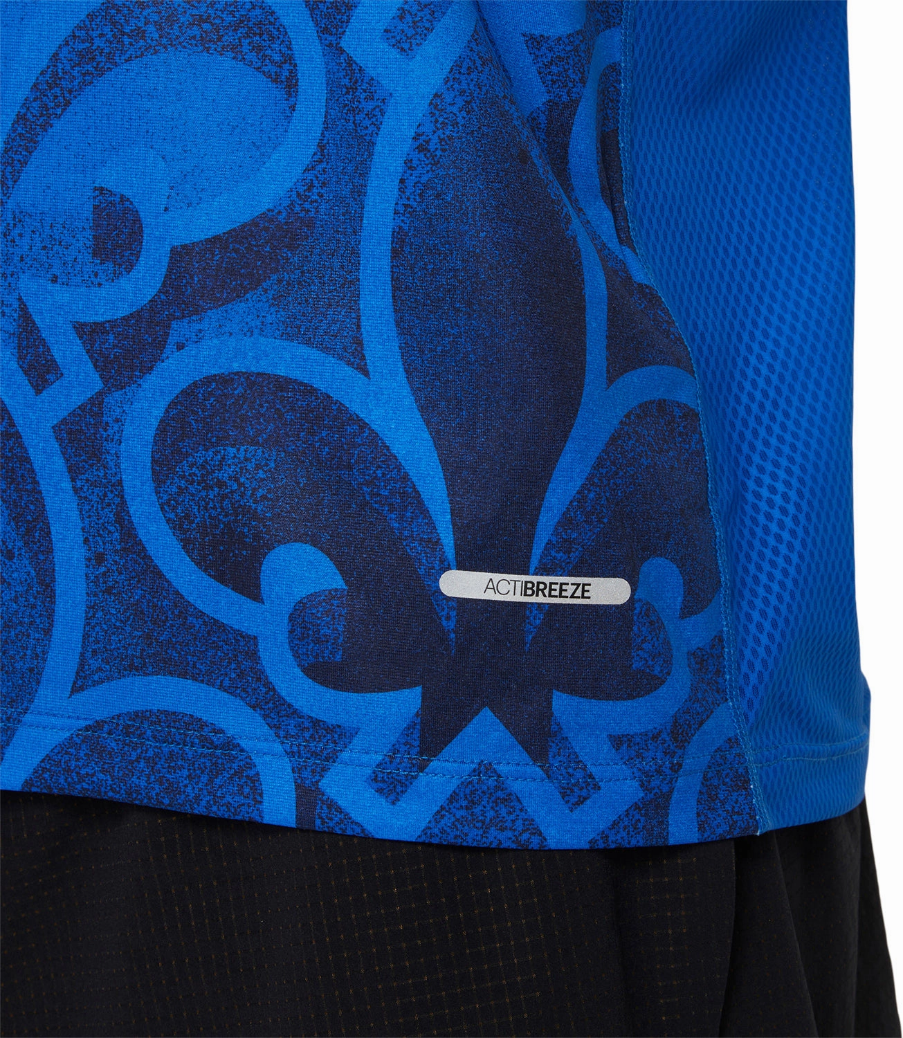 Asics Nations Mens Running Vest - Blue fashionable clothing Seamless